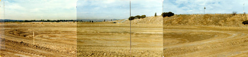 Sepulveda Wildlife Reserve early pond construction, 1980