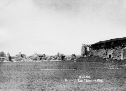 Ruins of the San Fernando Mission