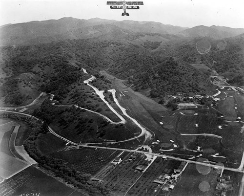 Golf course in the San Fernando Valley, circa 1920's