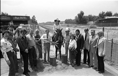 Equestrian trail dedication