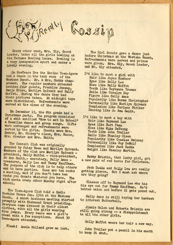 Oak Leaf, 1945--Encino School newspaper (page 11)