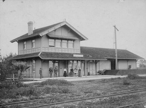 Chatsworth Park railroad station, 1893