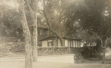 View of Kneen's Kamp, Topanga, California