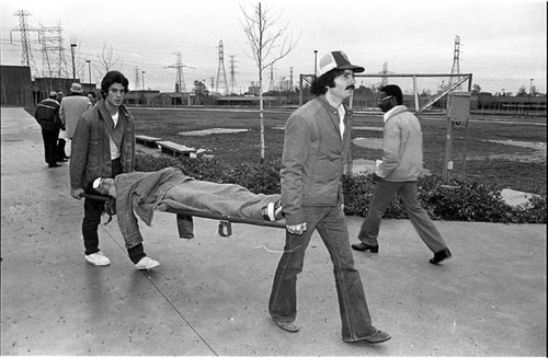 Disaster Drill at Sylmar Juvenile Hall