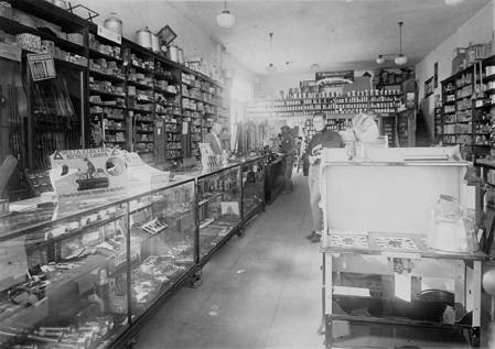 Retail store, circa 1925-1935