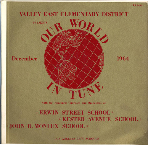 Valley East Elementary District recording, 1964