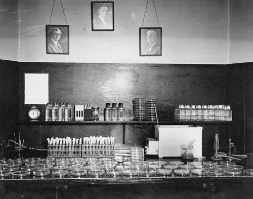 Laboratory of the Medical Milk Commisson, circa 1936