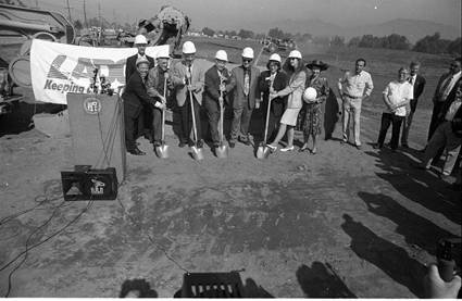 San Fernando Rail Station groundbreaking