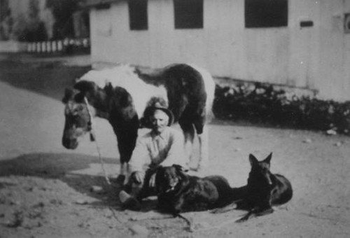 Eugene Foxen at Crags, 1931