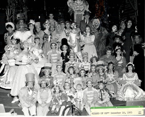 Wizard of Oz cast photo, 1965