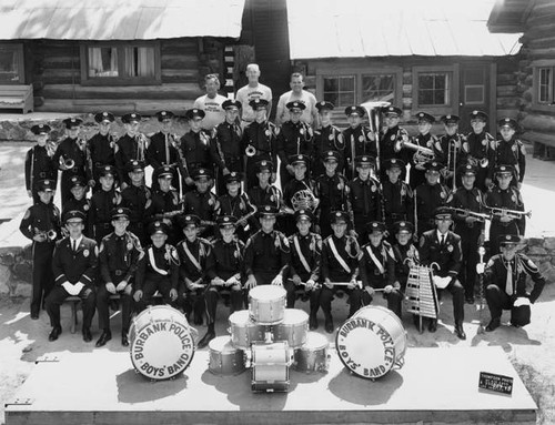 Burbank Police Boys Band Workshop, 1966