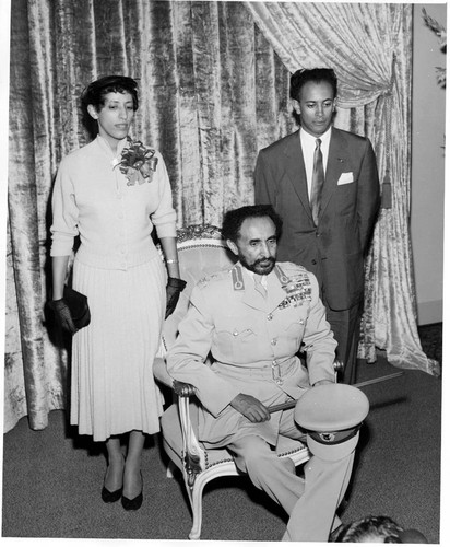 Emperor Haile Salassie of Ethiopia, 1954