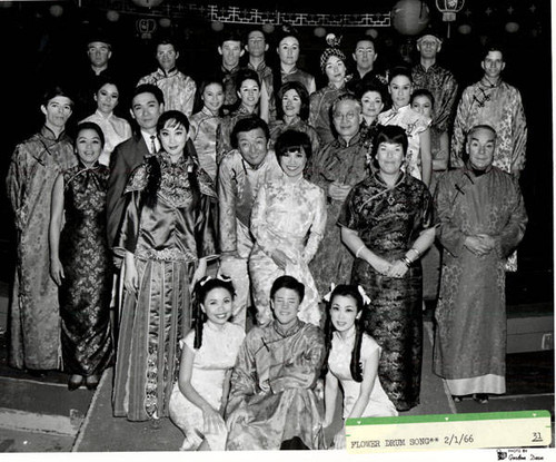 Flower drum song cast photo