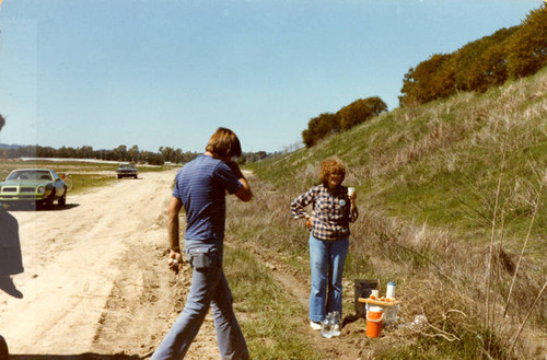 Sepulveda Wildlife Reserve planting, 1980