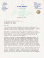 Letter from California State Senator Alan Robbins to Tom Bartman, Los Angeles Board of Education, regarding Prairie Street Elementary School, Sacramento, 1981