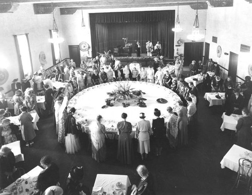 Thursday Afternoon Club of Tropico luncheon, circa 1916