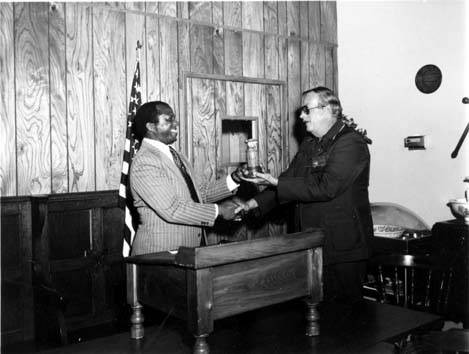 Toastmasters ceremony, 1977