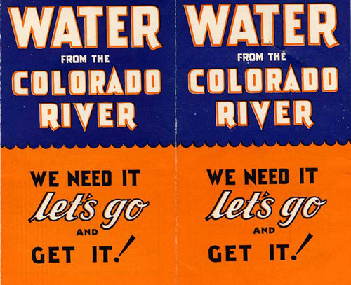 Water from the Colorado River (sides 1 and 8)