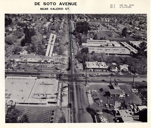 DeSoto Avenue, Canoga Park, 1961