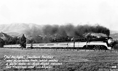 Southern Pacific Railroad's Coast Daylight, circa 1940