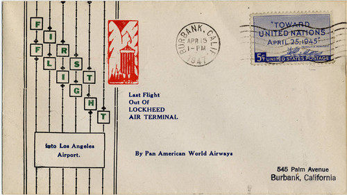 Lockheed Air Terminal commemoration, 1947