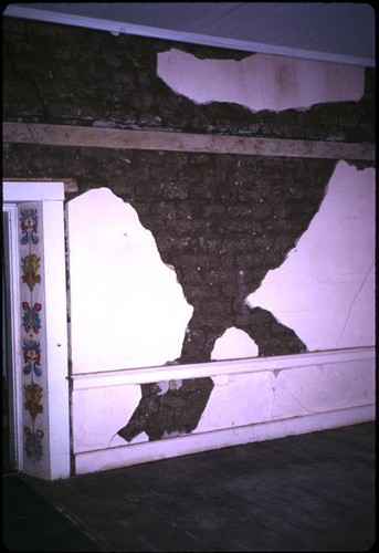 Earthquake damage at Rancho Los Encinos, 1994