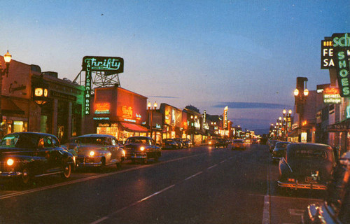 Postcard, Lankershim Boulevard, North Hollywood, circa 1950-1959 ...