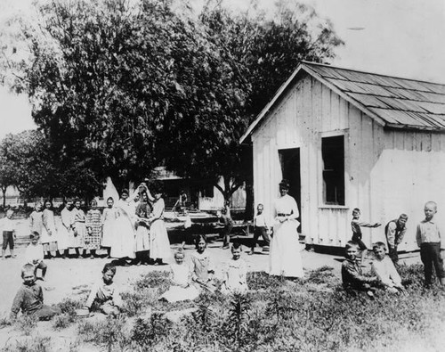 First elementary school in Lankershim, 1888