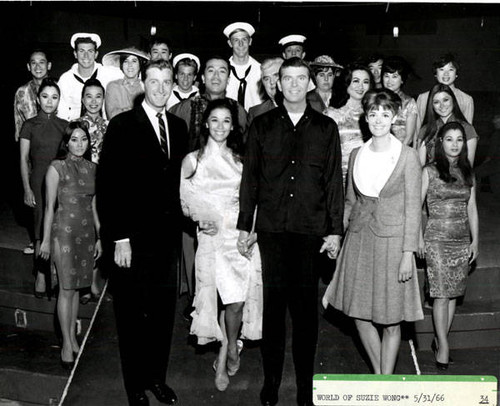 Valley Music Theatre, cast photo, The World of Suzie Wong, Woodland Hills, 1966