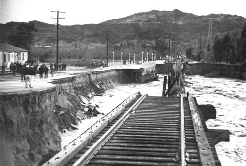 Los Angeles River flood, 1938