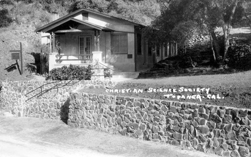 Christian Science Society of Topanga, 1923