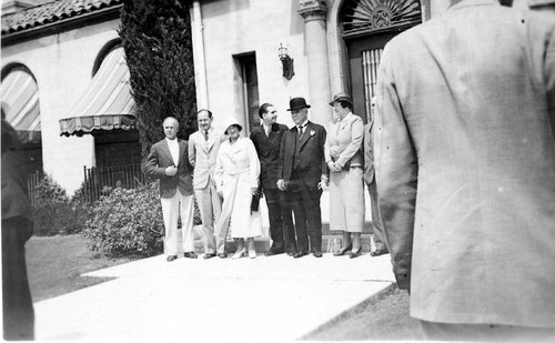 Governor visits Glendale, circa 1925-1935