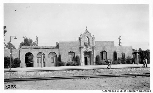 Southern Pacific Depot, Glendale, approximately 1927