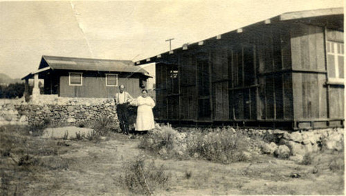 "Little Landers" cabin, Tujunga, Calif. 1921-1922