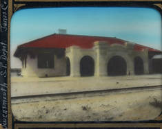Southern Pacific Railroad Station, Canoga Park, circa 1913