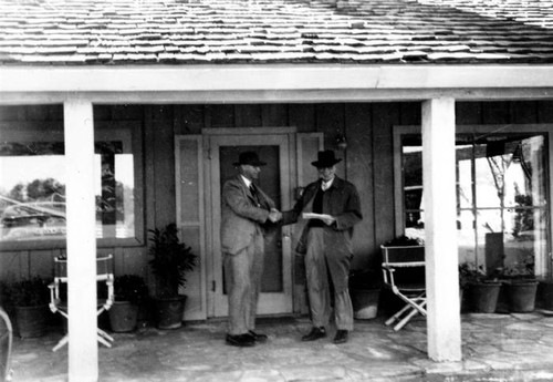 A. E. Hanson and Pat Murphy, Hidden Hills, circa 1950s