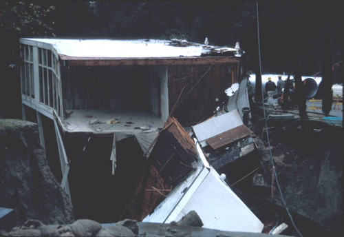 Glendale flood damage, 1962