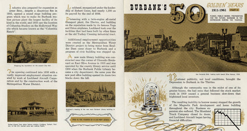 Burbank's 50 golden years 1911-1961