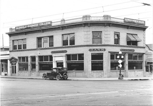 Glendale Business College, 1922