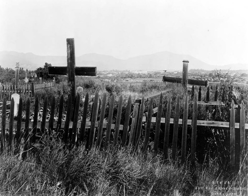 Cemetery, San Fernando Valley, circa 1920s