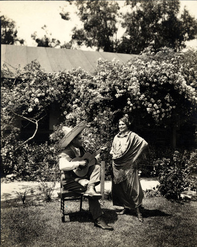 Frank and Ramona Verdugo Mendibles, 1921