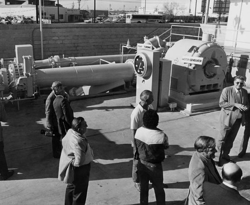 Pump turbine and motor generator, c. 1960