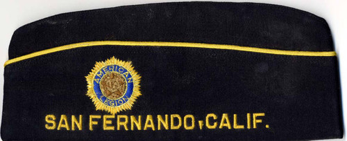 Thomas C. Carrell's American Legion hat, San Fernando, circa 1940-1960