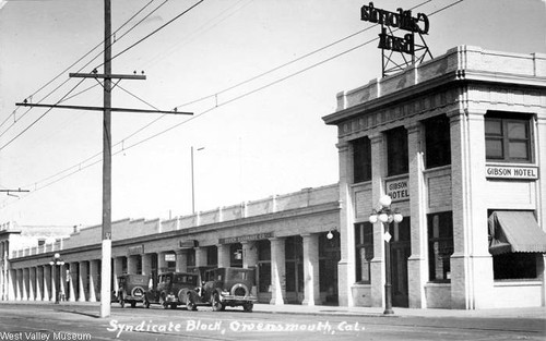 Syndicate Block Owensmouth, circa 1920