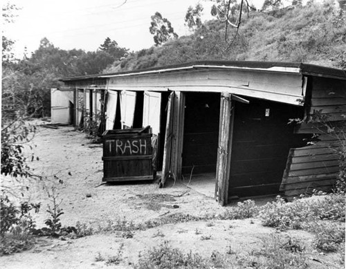 Olive View Hospital Storage sheds