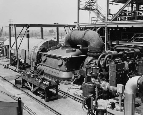 Sun Valley Steam Plant General Electric F2 type turbine, 1954