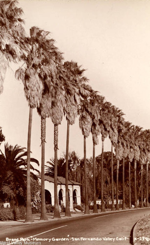 Memory Garden in Brand Park, circa 1923