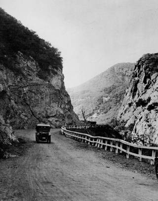 Topanga Canyon Road, c. 1920