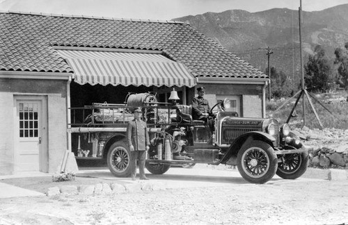 Tujunga Fire Station, circa 1930