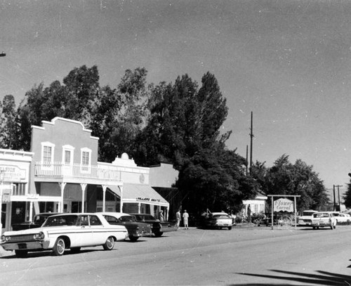 Calabasas commercial district, circa 1962